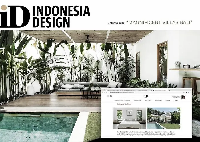 Villa Q - Pool House - Contemporary Pool House -